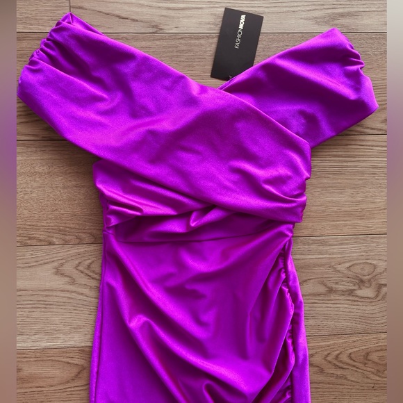 FASHION NOVA Ignore The Romance Maxi Dress – Purple - Picture 4 of 11